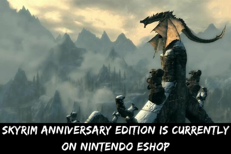Skyrim Anniversary Edition Is Currently On Nintendo Eshop