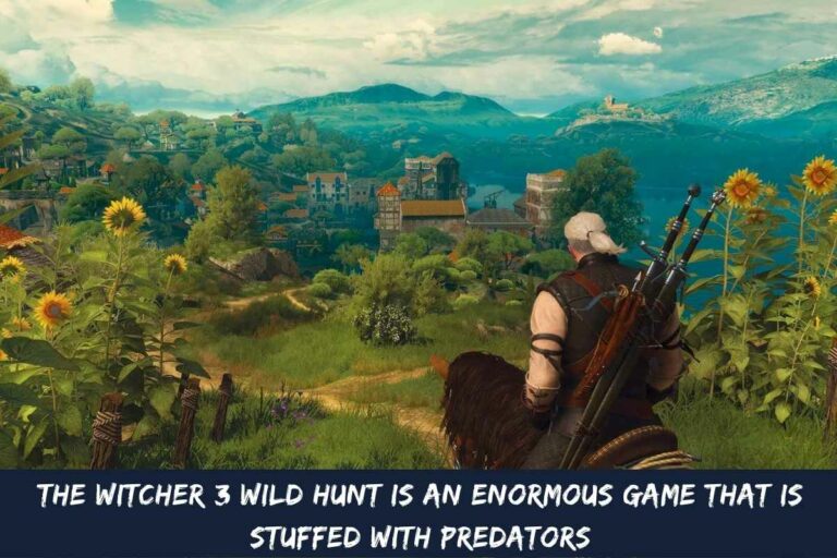 The Witcher 3 Wild Hunt Is An Enormous Game That Is Stuffed With Predators