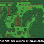 A Link To The Past Map The Legend of Zelda Available Gameplay