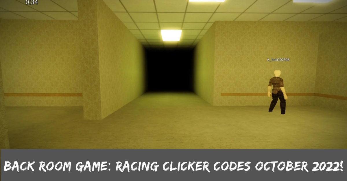 Back Room Game Racing Clicker Codes October 2022!