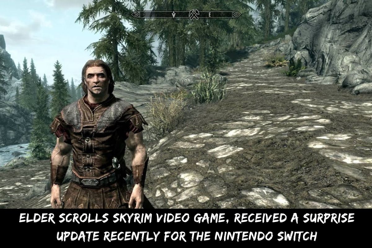 Elder Scrolls Skyrim Video Game, Received A Surprise Update Recently For The Nintendo Switch