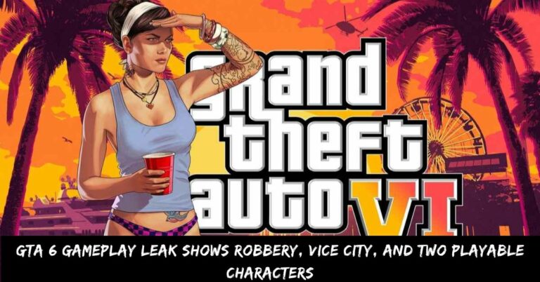 GTA 6 Gameplay Leak Shows Robbery, Vice City, And Two Playable Characters