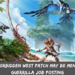 Horizon's Forbidden West Patch May Be Mentioned In A Guerrilla Job Posting