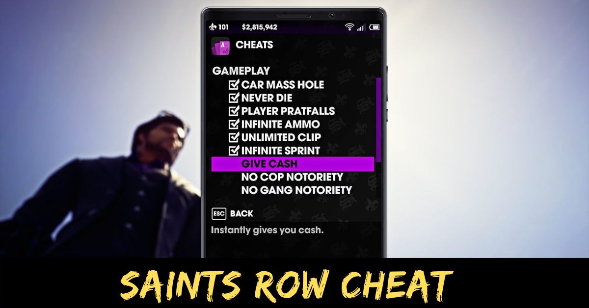 Saints Row Cheat