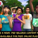 Sims 4 News Pre-Release Content Now Available For Free Online Play