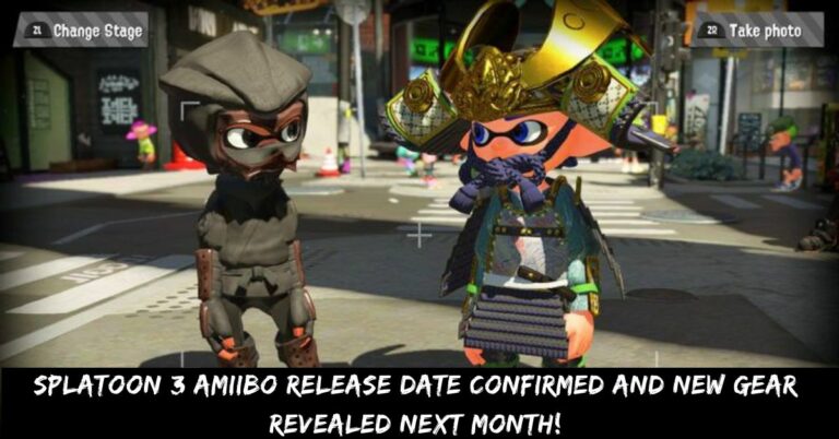 Splatoon 3 Amiibo Release Date Confirmed And New Gear Revealed Next Month!