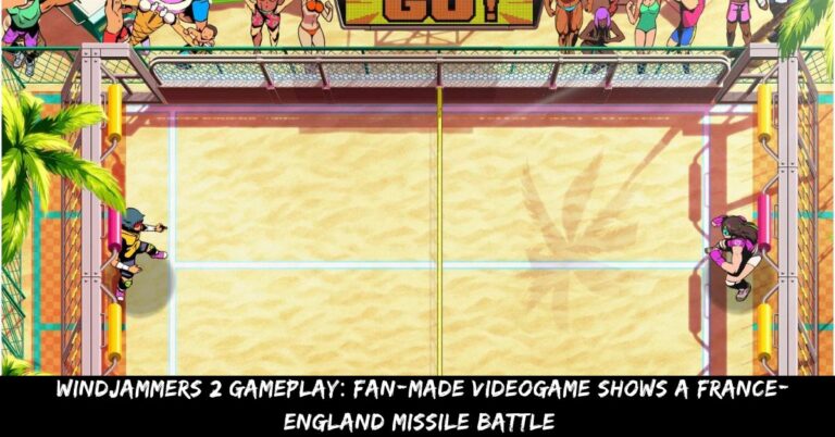 Windjammers 2 Gameplay Fan-Made Videogame Shows A France-England Missile Battle