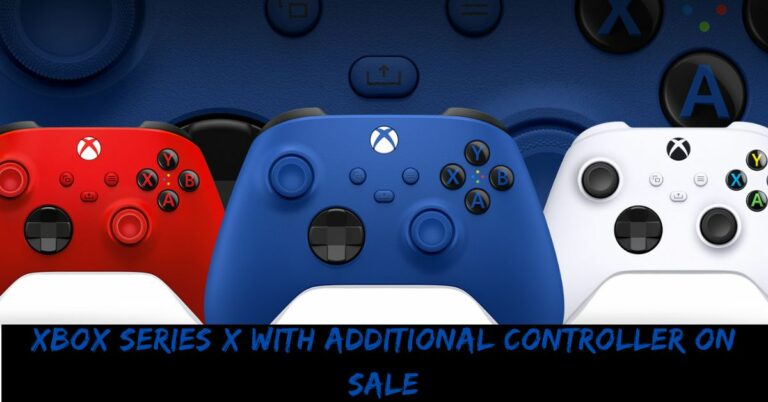 Xbox Series X With Additional Controller On Sale