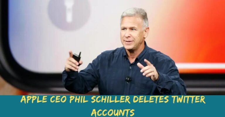 Apple CEO Phil Schiller Deletes Twitter Accounts