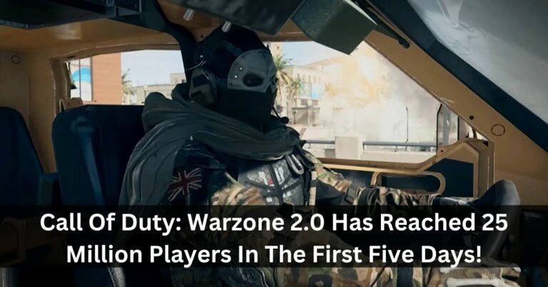 Call Of Duty: Warzone 2.0 Has Reached 25 Million Players In The First Five Days!