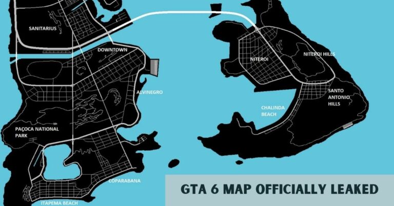 GTA 6 Map Officially Leaked