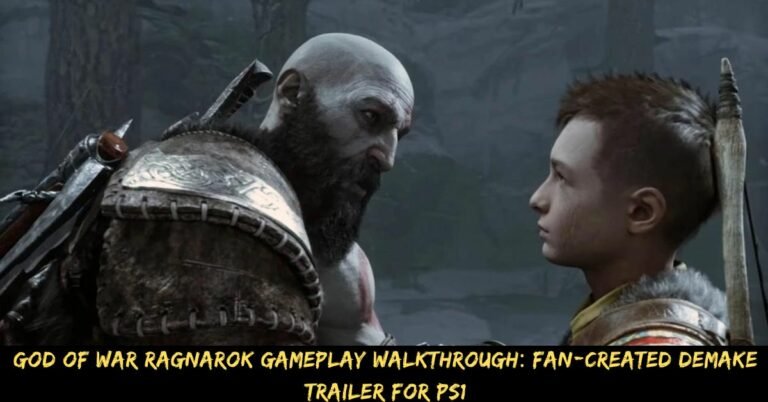 God Of War Ragnarok Gameplay Walkthrough: Fan-Created Demake Trailer For PS1
