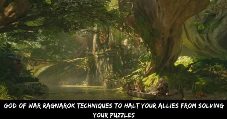 God Of War Ragnarok Techniques To Halt Your Allies From Solving Your Puzzles