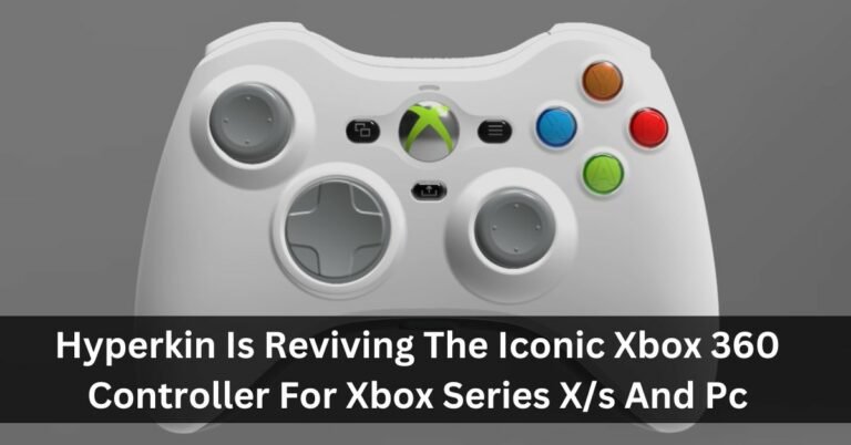 Hyperkin Is Reviving The Iconic Xenon Xbox 360 Controller For Xbox Series Xs And Pc!