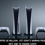 PS5 Sales Have Topped 25 Million, Yet Sony's Gaming Profits Have Plunged 49% Due To Higher Costs
