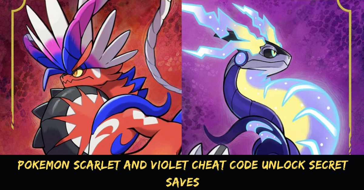 Pokemon Scarlet And Violet Cheat Code Unlock Secret Saves
