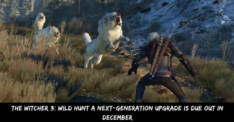 The Witcher 3: Wild Hunt A Next-Generation Upgrade Is Due Out In December