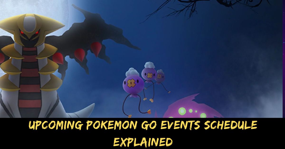 Pokemon Go Events Schedule Explained