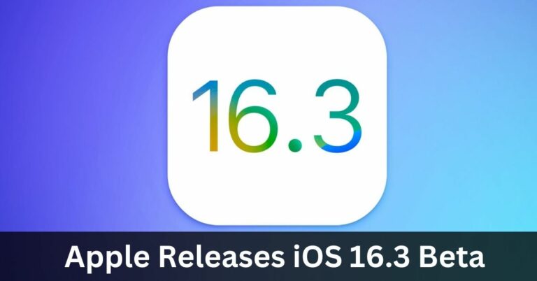 Apple Releases iOS 16.3 Beta