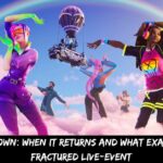 Fortnite Down When It Returns and What Exactly in the Fractured Live-event