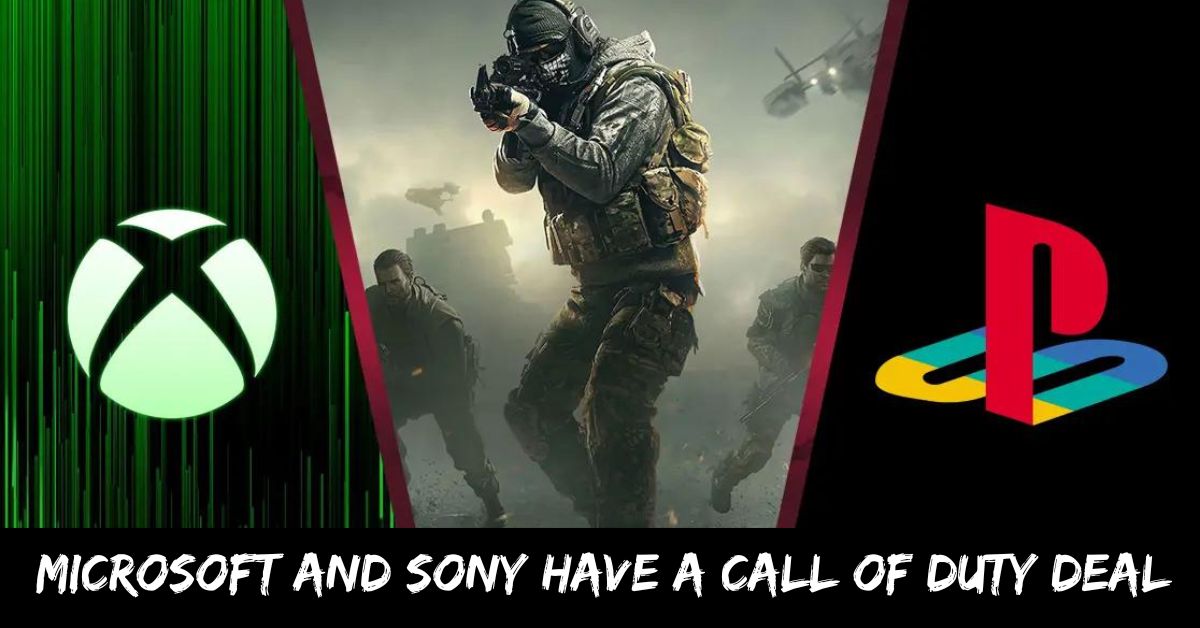 Microsoft and Sony Have a Call of Duty Deal