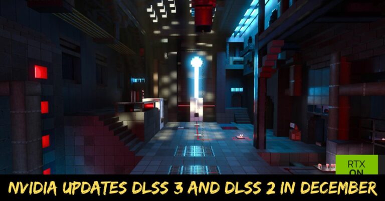 Nvidia Updates DLSS 3 And DLSS 2 in December