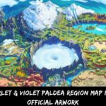 Pokémon Scarlet & Violet Paldea Region Map Is Revealed in Official Arwork