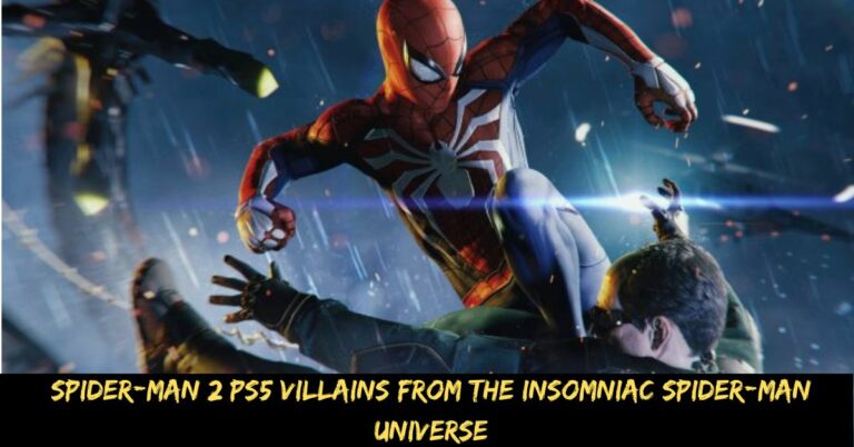 Spider-man 2 Ps5 Villains From the Insomniac Spider-Man Universe