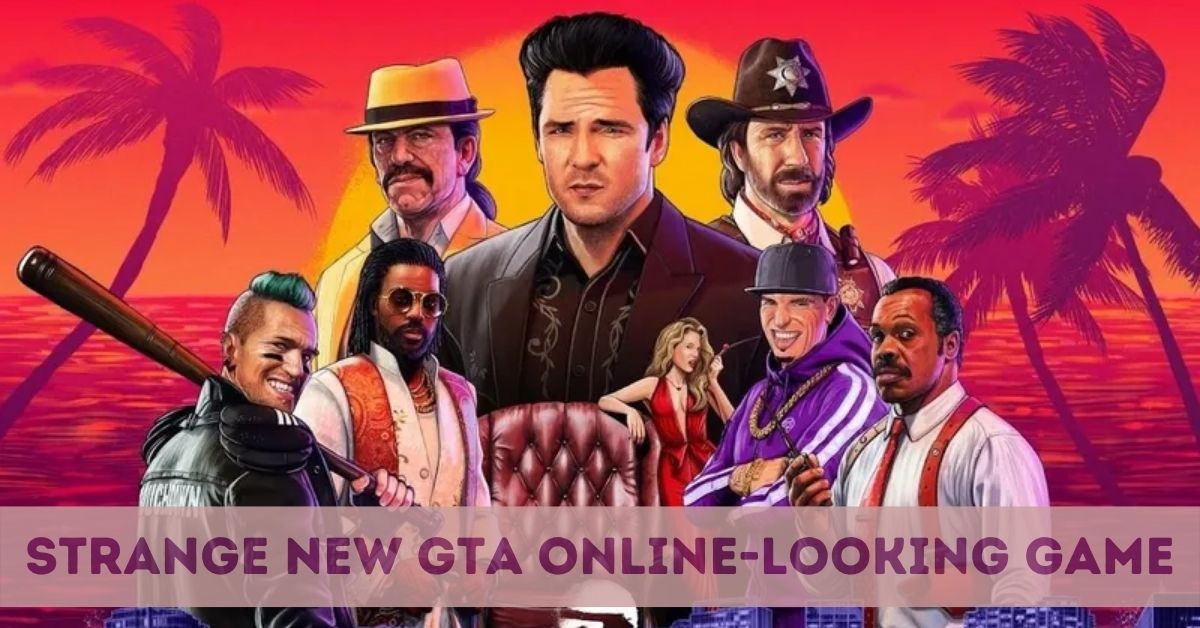 Strange New GTA Online-Looking Game