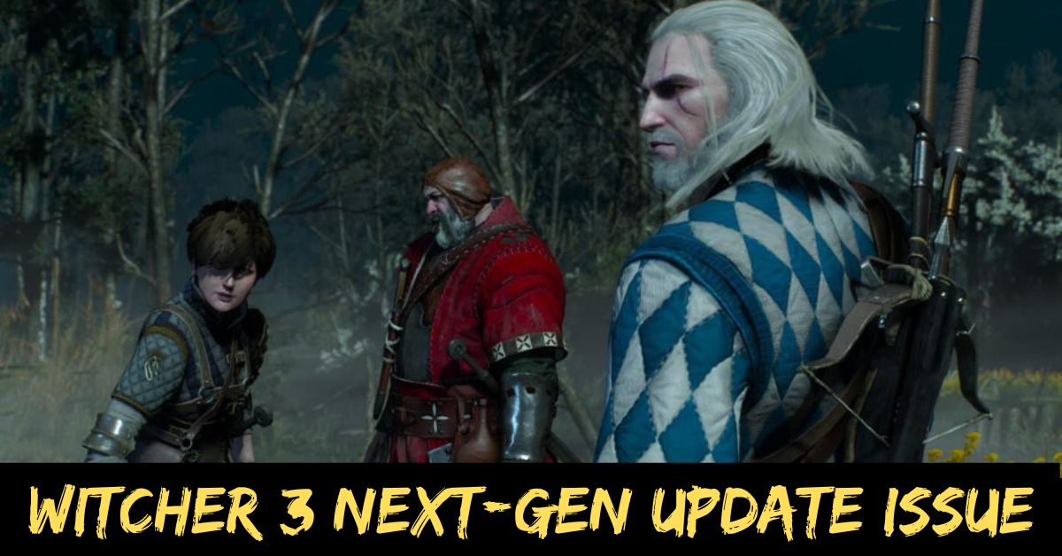 Witcher 3 Next-gen Update Issue