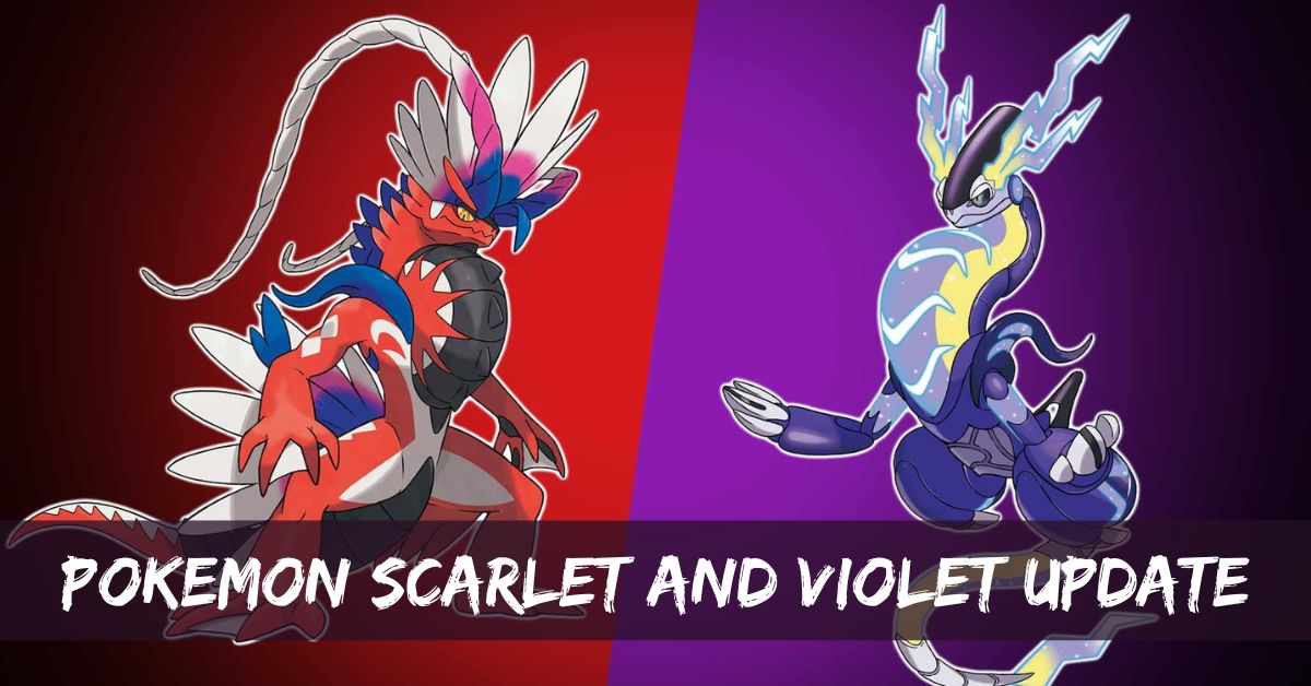 Pokemon Scarlet And Violet Update