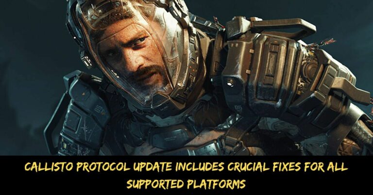 Callisto Protocol Update Includes Crucial Fixes for All Supported Platforms