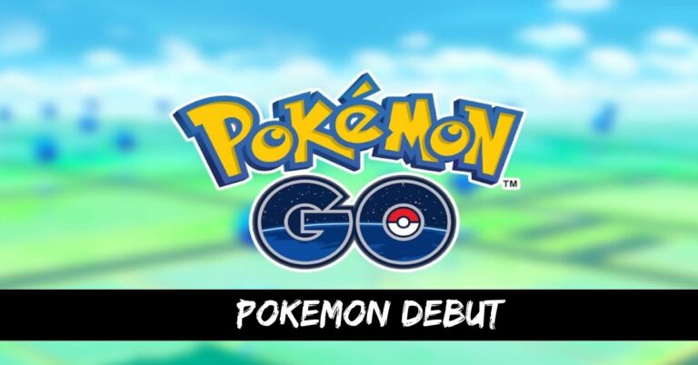 Pokémon Debut