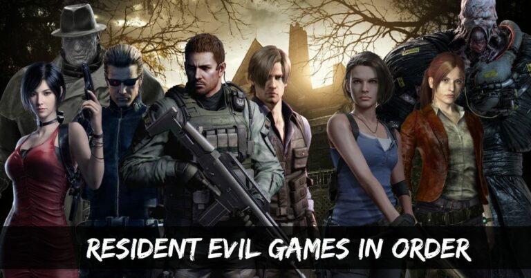 Resident Evil Games In Order