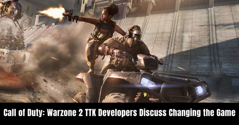Call of Duty Warzone 2 TTK Developers Discuss Changing the Game