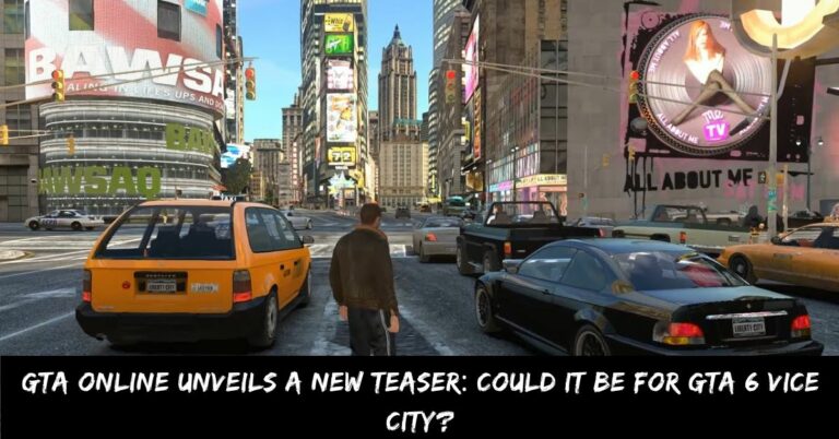 GTA Online Unveils a New Teaser Could It Be for GTA 6 Vice City