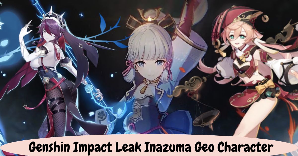 Genshin Impact Leak Inazuma Geo Character