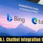 Microsoft A.I. Chatbot Integration to Bing App
