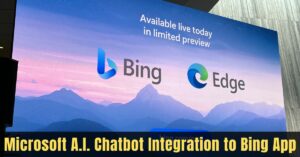 Microsoft A.I. Chatbot Integration to Bing App