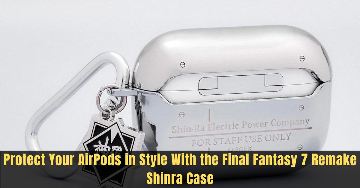 Protect Your AirPods in Style With the Final Fantasy 7 Remake Shinra Case