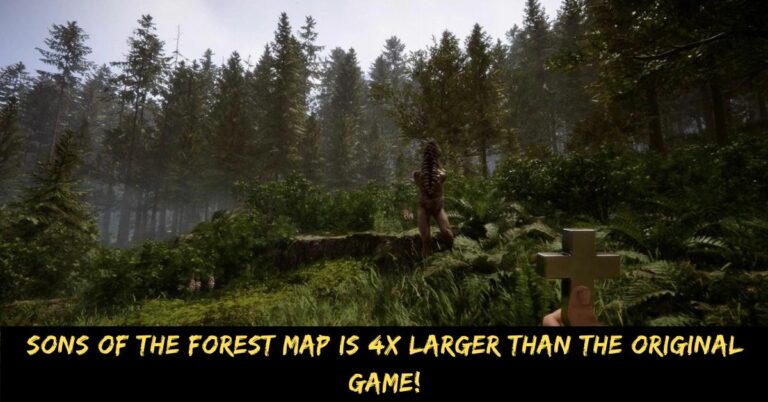 Sons of the Forest Map is 4x Larger Than the Original Game!