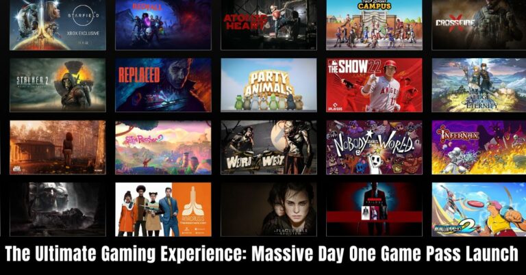 The Ultimate Gaming Experience Massive Day One Game Pass Launch