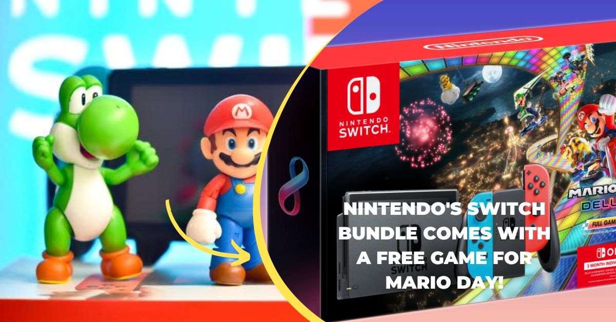 Nintendo's Switch Bundle Comes with a Free Game for Mario Day!