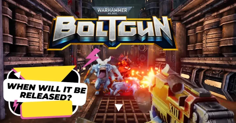 Warhammer 40k Boltgun Release Date