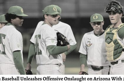 Oregon Baseball Unleashes Offensive Onslaught on Arizona With 22 Hits!