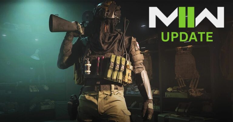 Call of Duty: Modern Warfare 2 Update Animated Green Tea Camo