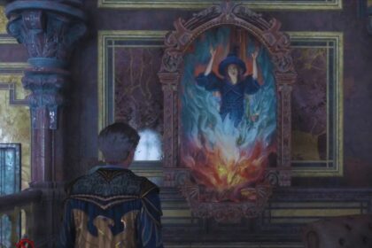 Hogwarts Legacy Update Brings Animated Wendelin the Weird Painting