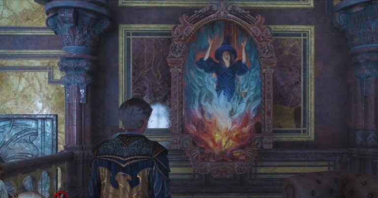 Hogwarts Legacy Update Brings Animated Wendelin the Weird Painting