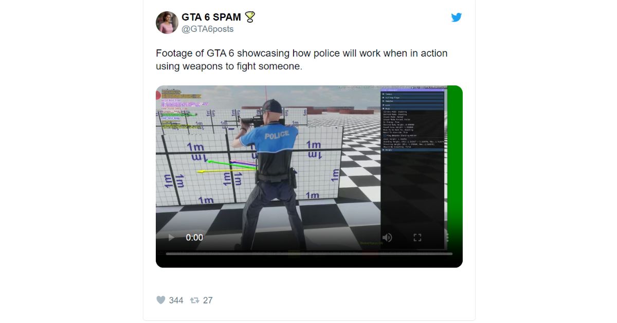 GTA 6 Leaked Footage Shows Revolutionary Police AI System