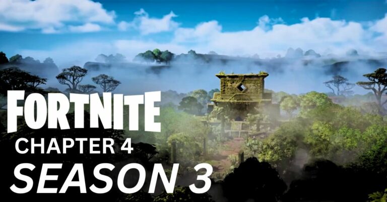 Fortnite Chapter 4 Season 3 Trailer jungle biome temple